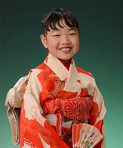 七五三 家族写真