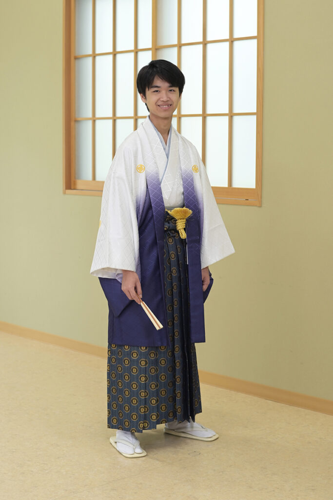 着物姿で残す成人式の一枚｜水戸市 大林写真館