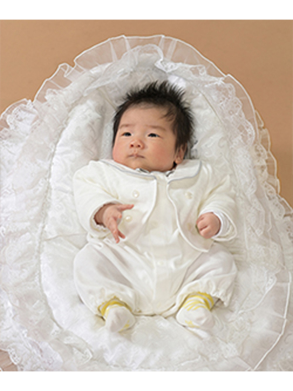 水戸市 大林写真館 お宮参り 赤ちゃんの自然な表情