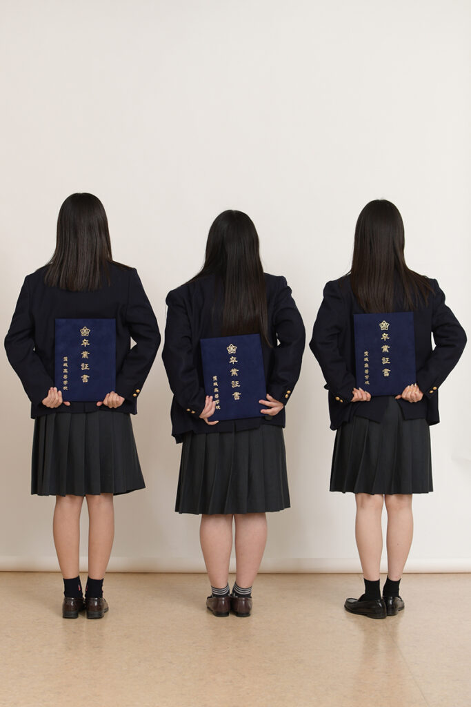 水戸市のセルフ写真館で撮影した友達写真|大林写真館