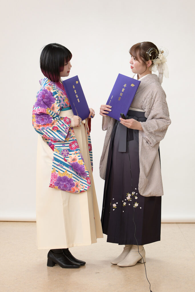 水戸市のセルフ写真館で撮影した友達写真｜大林写真館