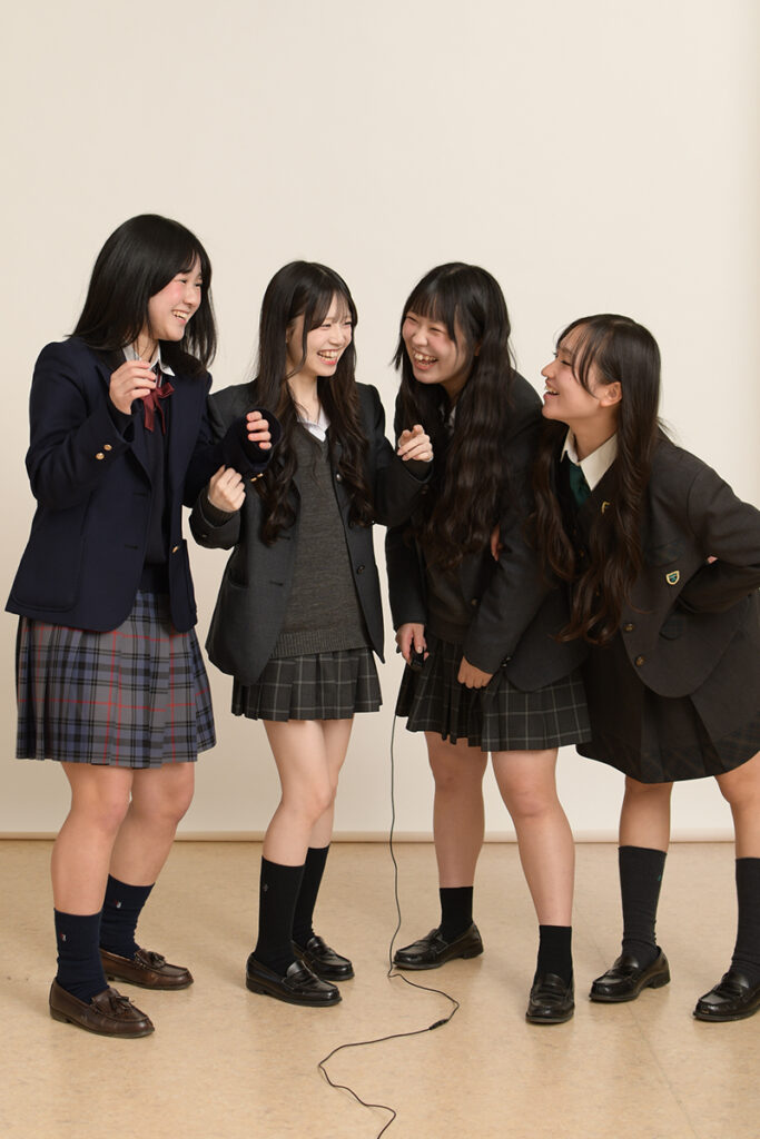 水戸市のセルフ写真館で撮影した友達写真|大林写真館