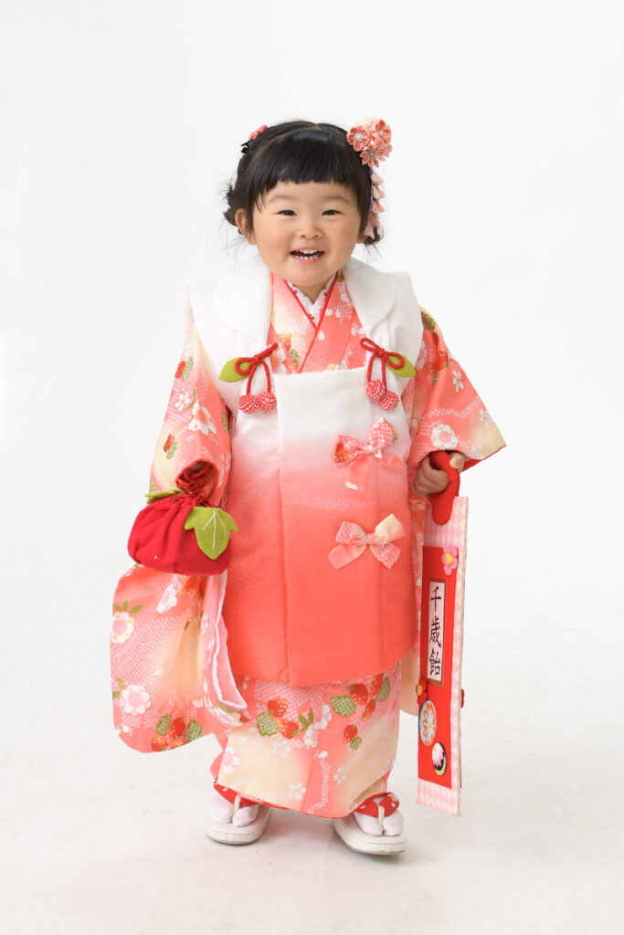 水戸市の写真館で撮影した七五三の記念写真｜大林写真館