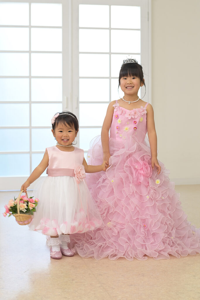 水戸市の写真館スタジオで撮影した七五三写真｜大林写真館